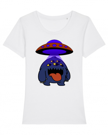 Funny Alien White