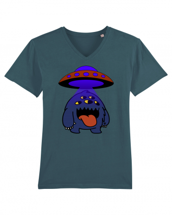 Funny Alien Stargazer