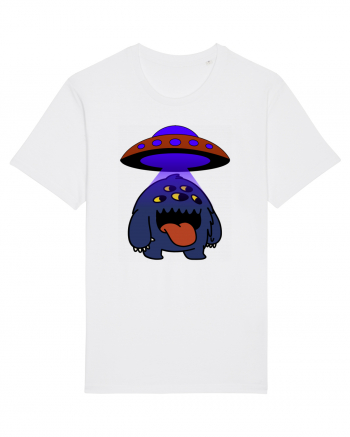 Funny Alien White