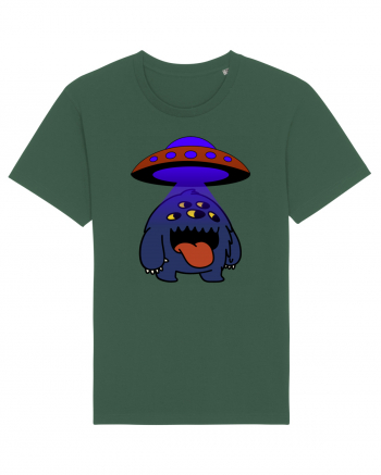 Funny Alien Bottle Green