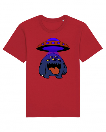Funny Alien Red
