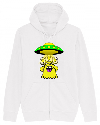 Funny Alien White