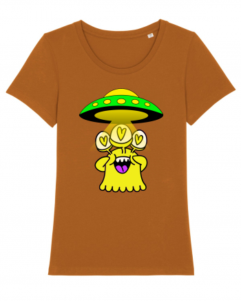 Funny Alien Roasted Orange