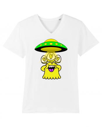 Funny Alien White