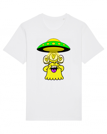 Funny Alien White