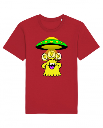 Funny Alien Red