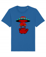 Funny Alien Tricou mânecă scurtă Unisex Rocker