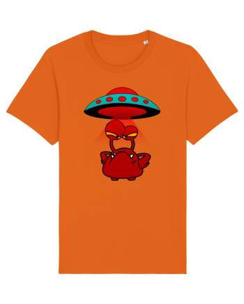 Funny Alien Bright Orange