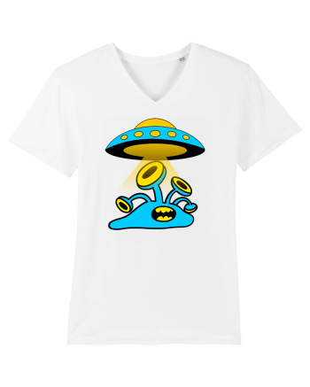 Funny Alien White