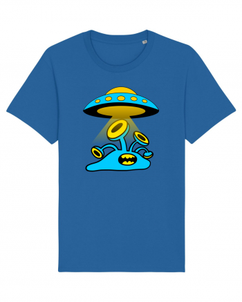 Funny Alien Royal Blue