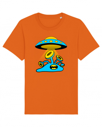 Funny Alien Bright Orange