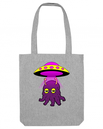 Funny Alien Heather Grey