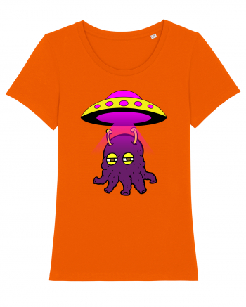 Funny Alien Bright Orange