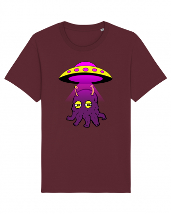 Funny Alien Burgundy