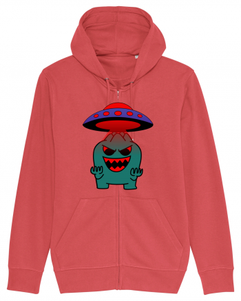 Funny Alien Carmine Red