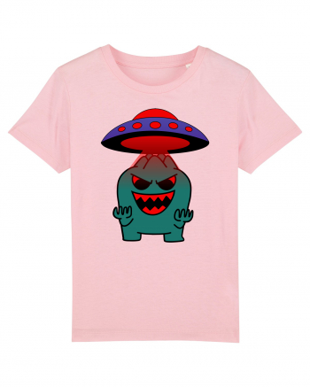 Funny Alien Cotton Pink