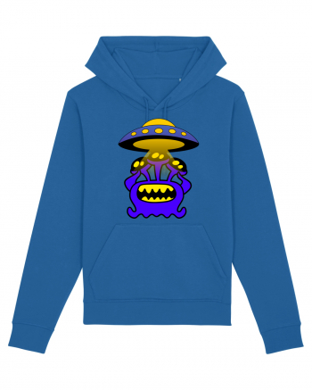 Funny Alien Royal Blue