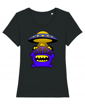 Funny Alien Black