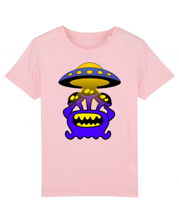 Funny Alien Cotton Pink