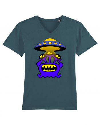 Funny Alien Stargazer