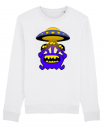 Funny Alien Bluză mânecă lungă Unisex Rise