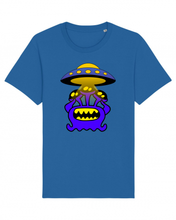 Funny Alien Royal Blue