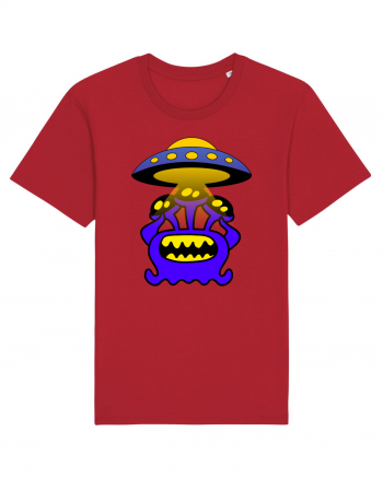 Funny Alien Red