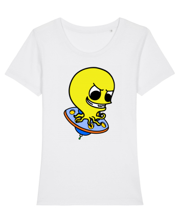 Funny Alien White