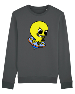 Funny Alien Bluză mânecă lungă Unisex Rise