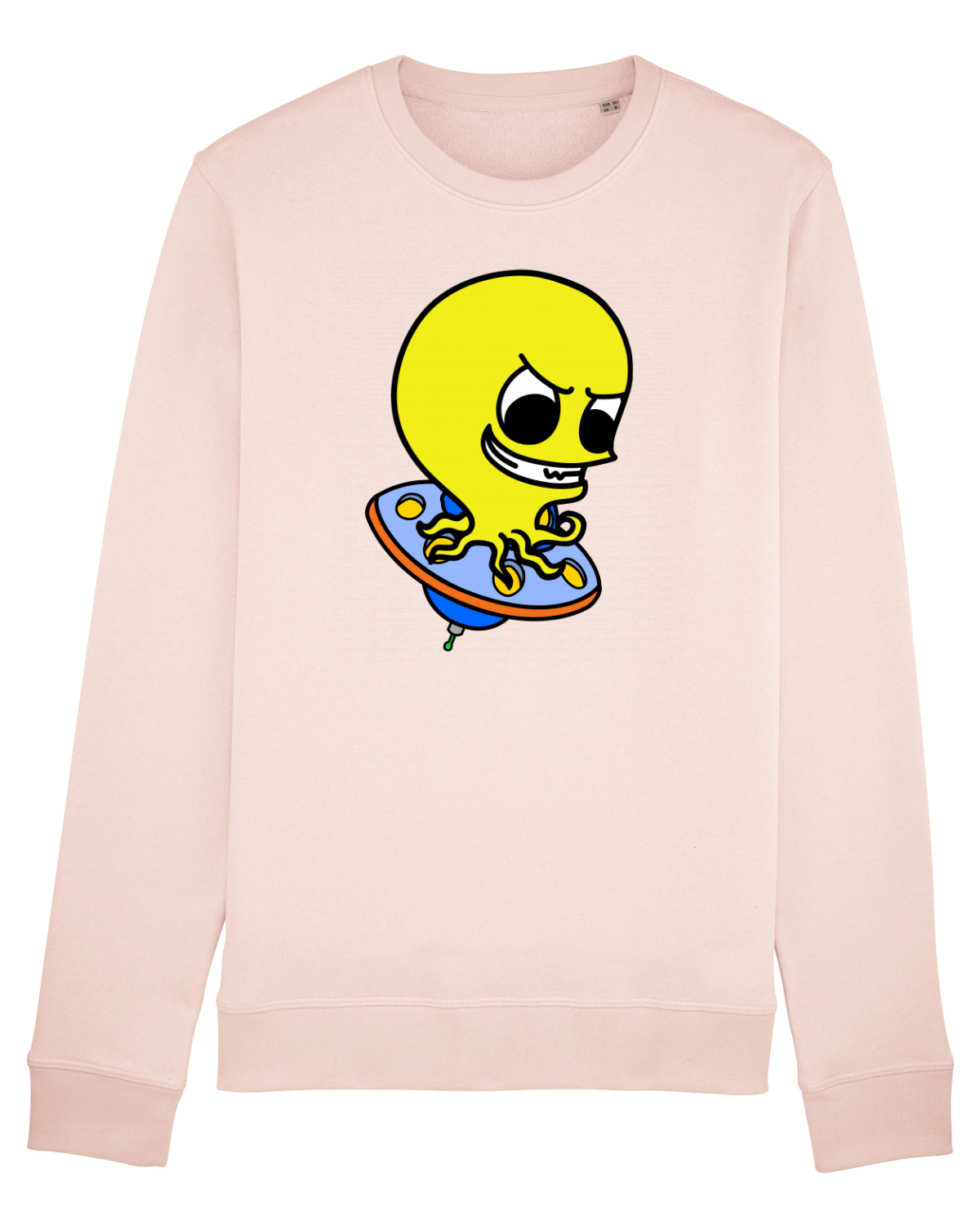 Bluză mânecă lungă Unisex Rise Candy Pink