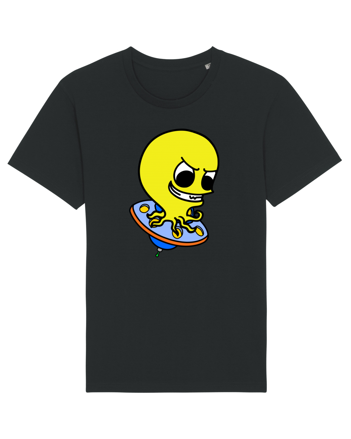 Tricou mânecă scurtă Unisex Rocker Black