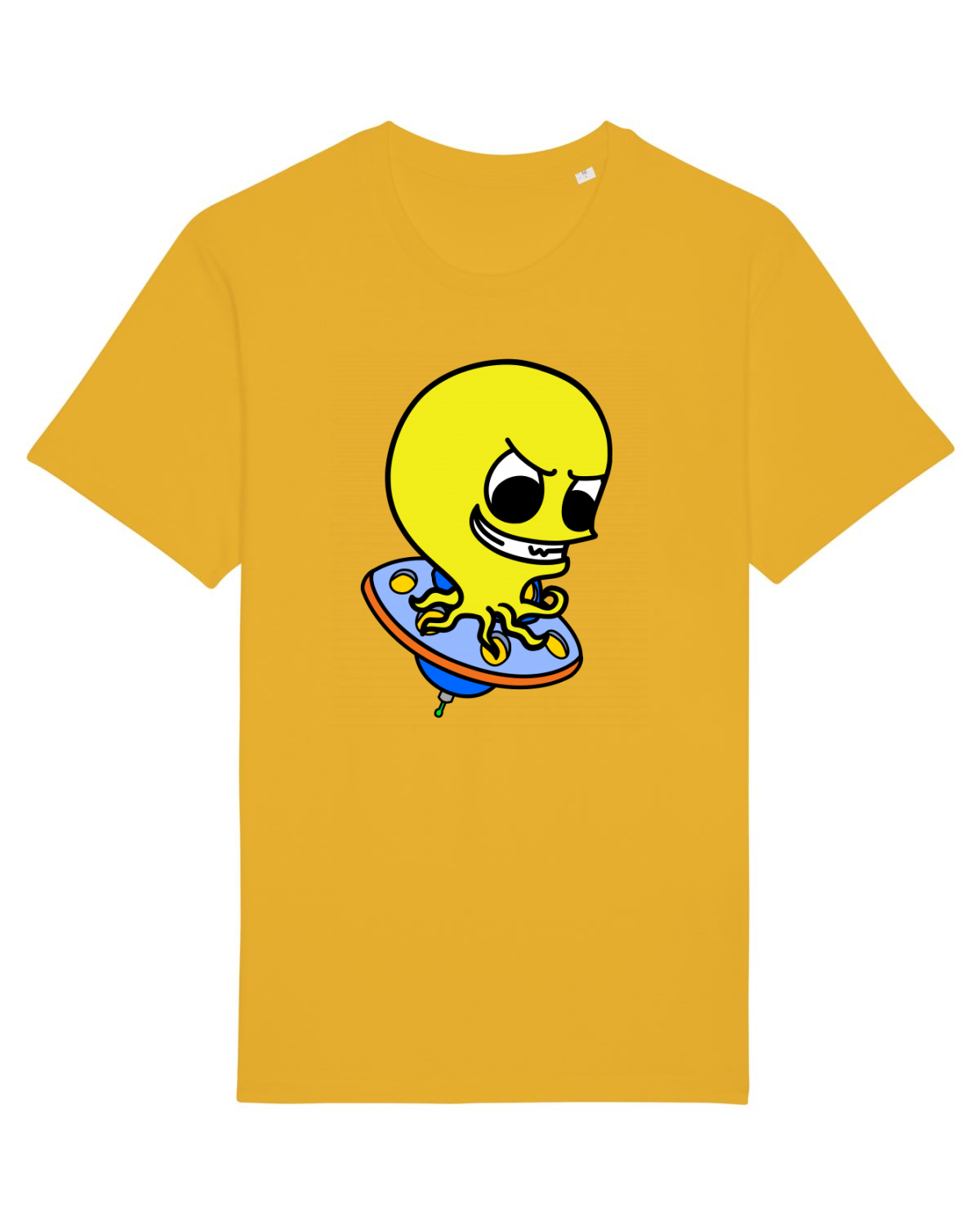 Tricou mânecă scurtă Unisex Rocker Spectra Yellow
