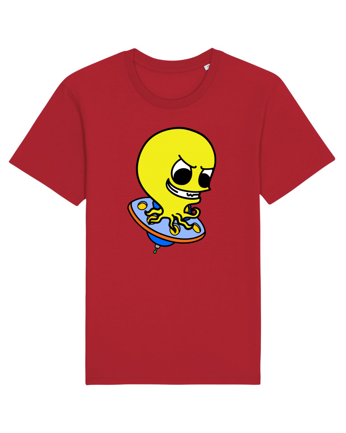 Tricou mânecă scurtă Unisex Rocker Red