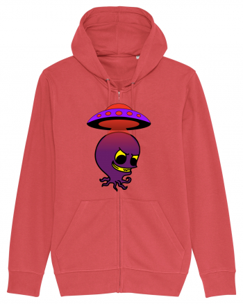 Funny Alien Carmine Red