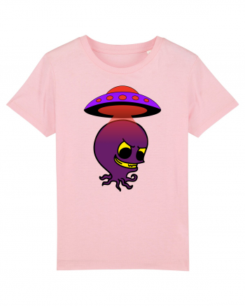 Funny Alien Cotton Pink