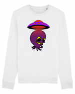 Funny Alien Bluză mânecă lungă Unisex Rise