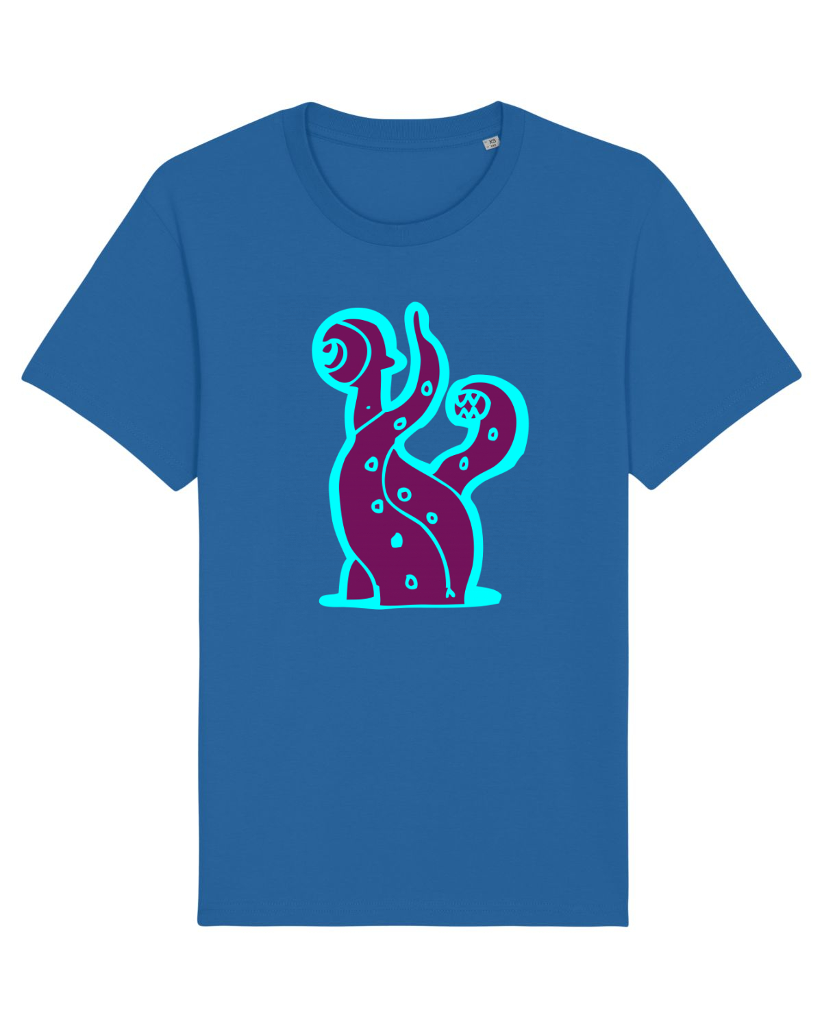 Tricou mânecă scurtă Unisex Rocker Royal Blue