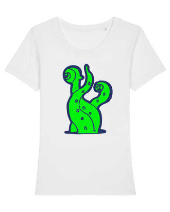 Funny Alien White