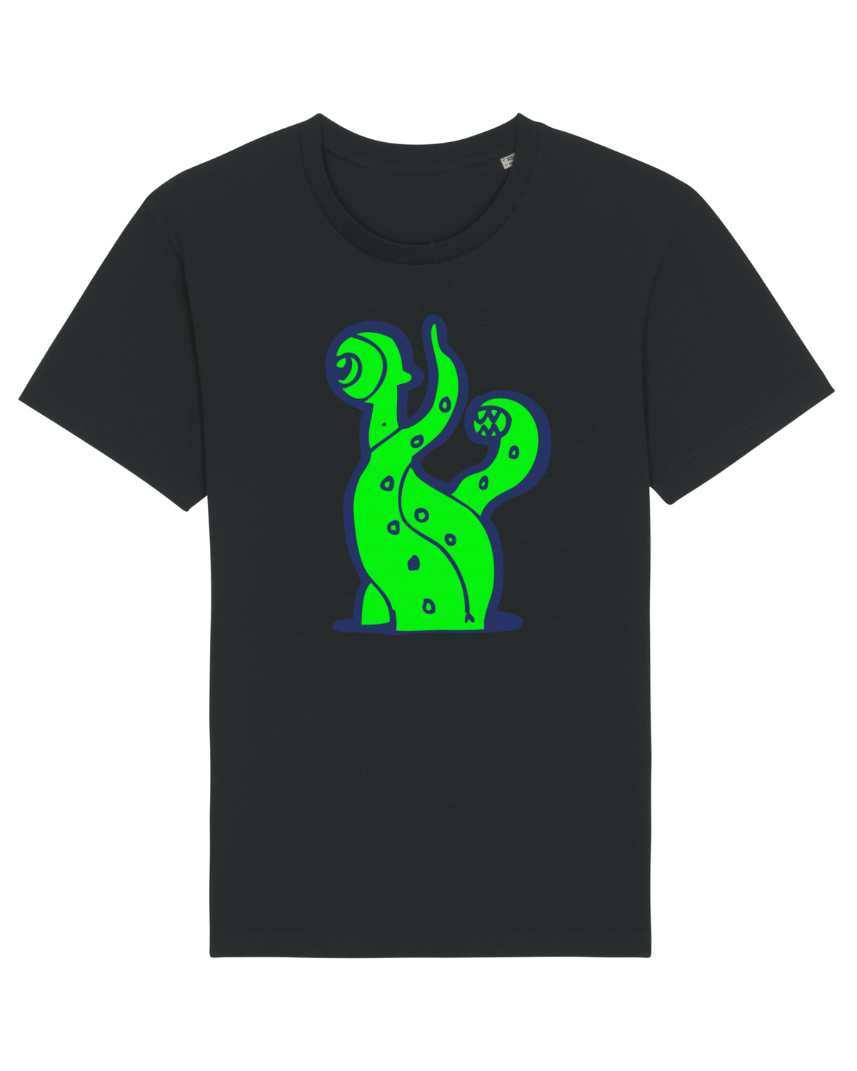 Tricou mânecă scurtă Unisex Rocker Black