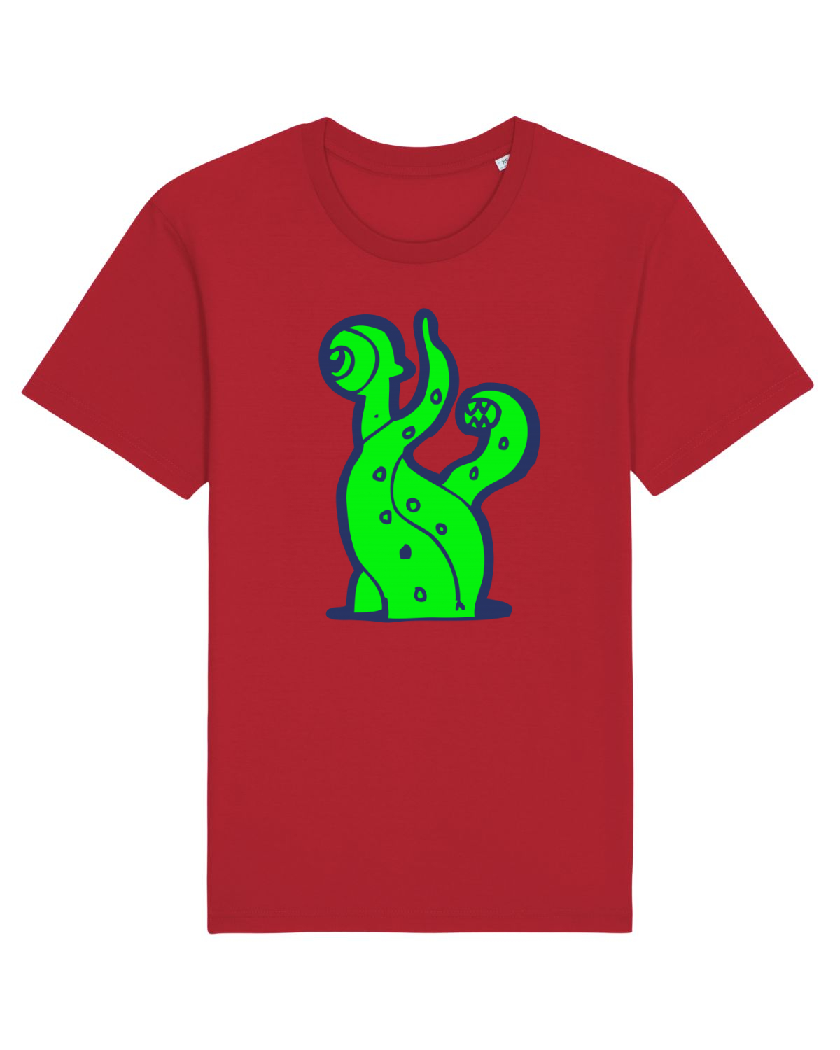 Tricou mânecă scurtă Unisex Rocker Red