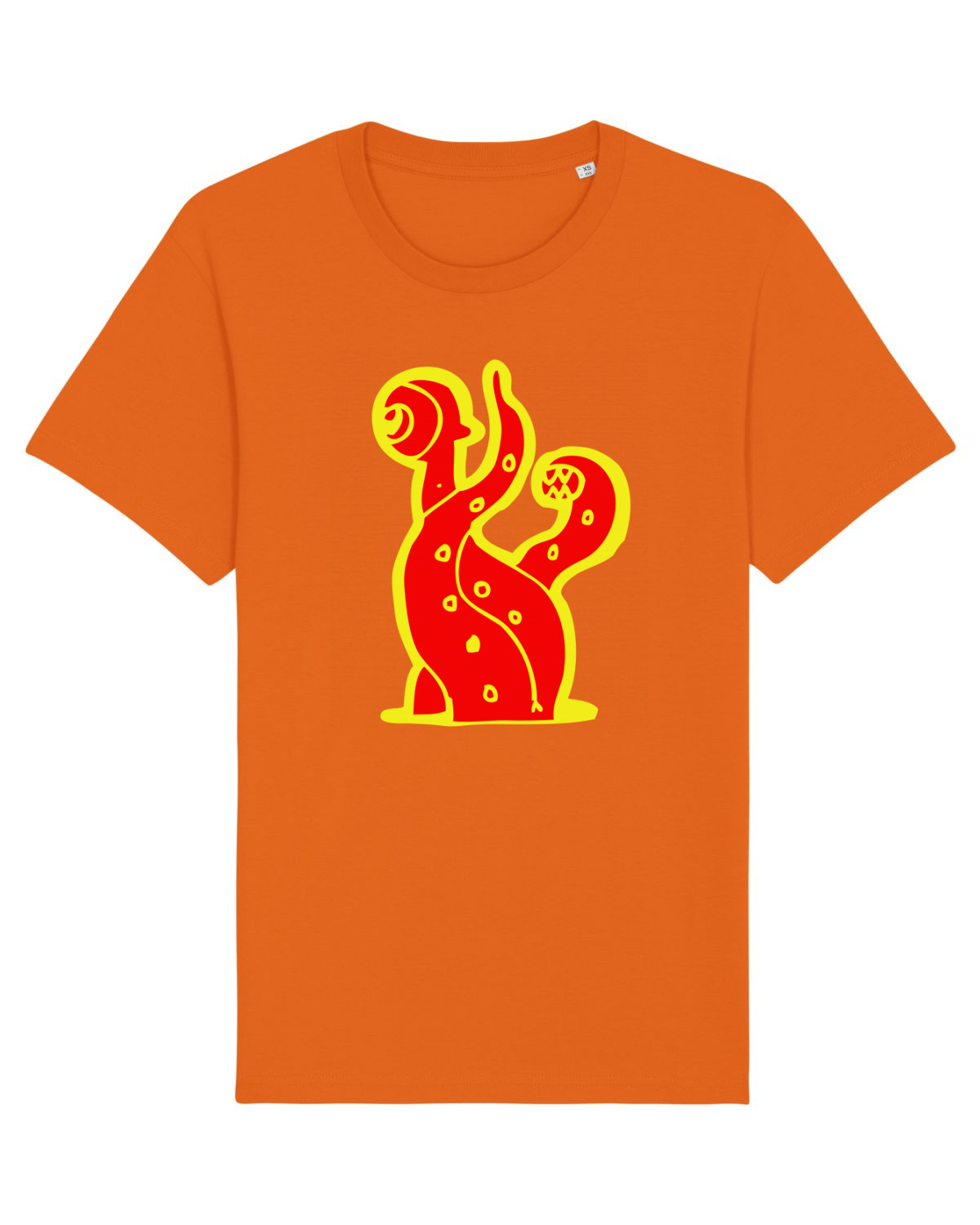 Tricou mânecă scurtă Unisex Rocker Bright Orange