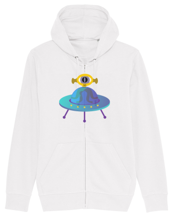 Alien And UFO White