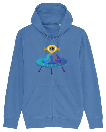 Alien And UFO Bright Blue