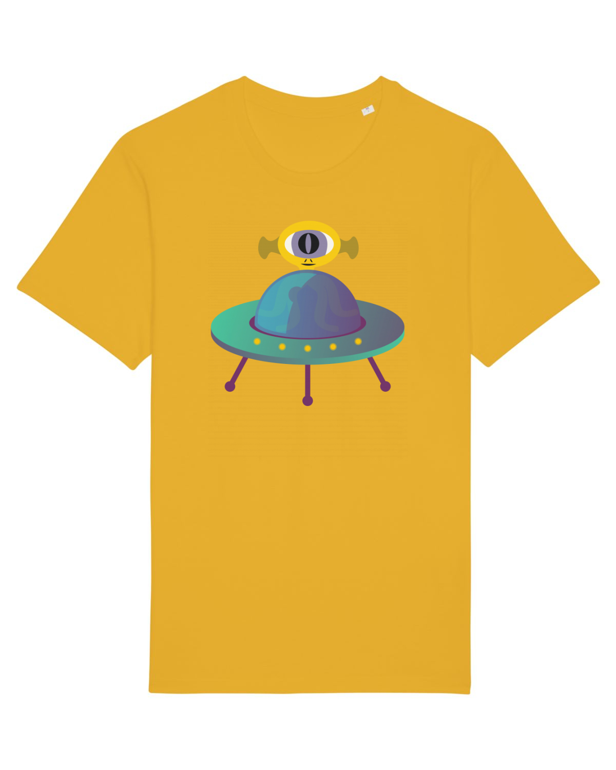 Tricou mânecă scurtă Unisex Rocker Spectra Yellow