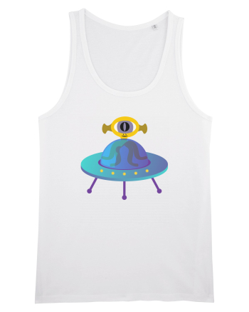 Alien And UFO White