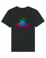 Alien And UFO Tricou mânecă scurtă Unisex Rocker