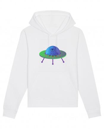 Alien And UFO White