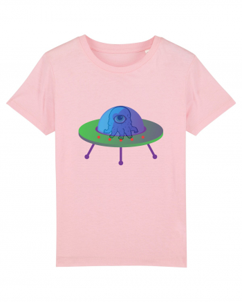 Alien And UFO Cotton Pink