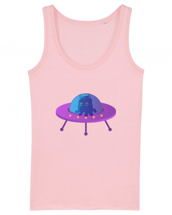 Alien And UFO Cotton Pink