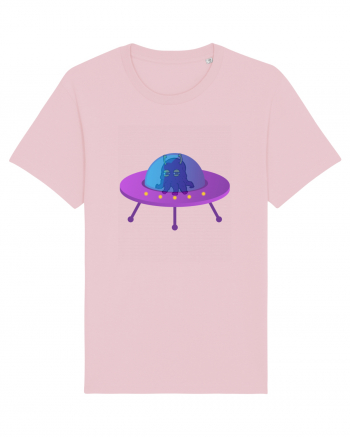 Alien And UFO Cotton Pink